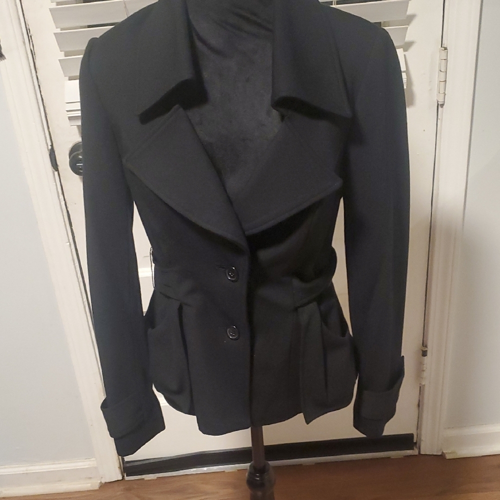 Eccoci Elegant Black Women's Jacket